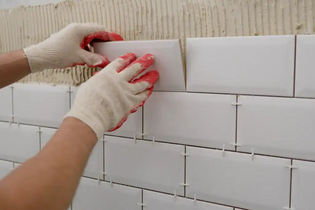 bathroom tile repair handyman